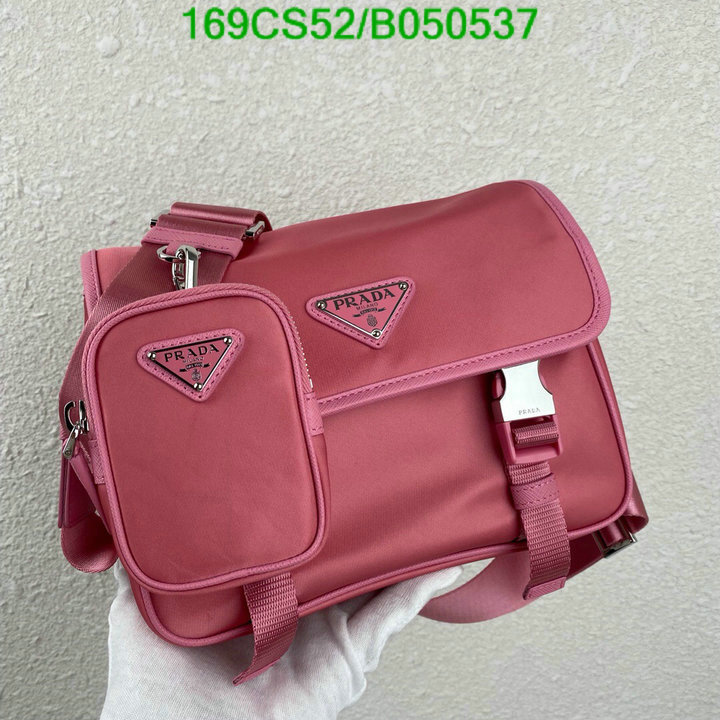 Prada Bag-(Mirror)-Diagonal-,Code: B050537,$: 169USD