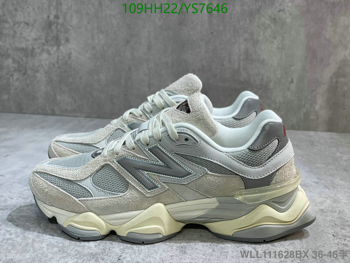 Men shoes-New Balance, Code: YS7646,$: 109USD