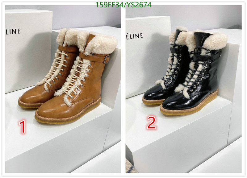 Women Shoes-Celine, Code: YS2674,$: 159USD