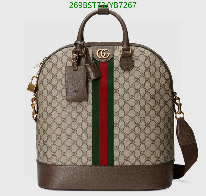 Gucci Bag-(Mirror)-Backpack-,Code: YB7267,$: 269USD