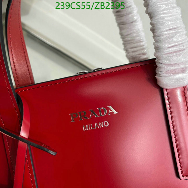 Prada Bag-(Mirror)-Diagonal-,Code: ZB2395,$: 239USD