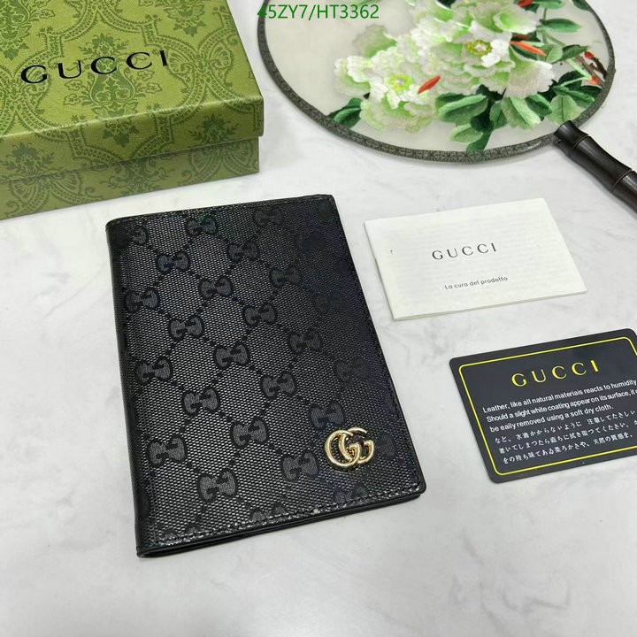 Gucci Bag-(4A)-Wallet-,Code: HT3362,$: 45USD