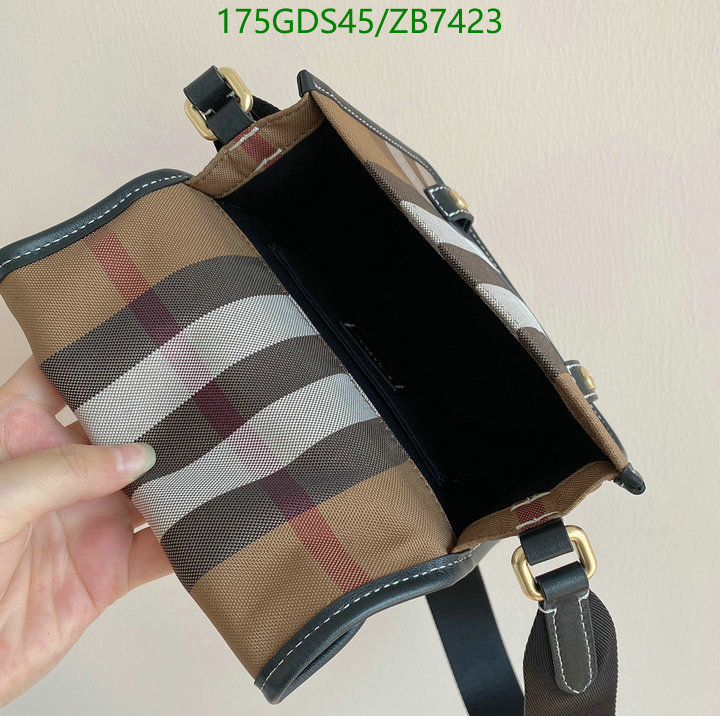 Burberry Bag-(Mirror)-Diagonal-,Code: ZB7423,$: 175USD