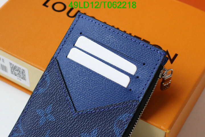 LV Bags-(Mirror)-Wallet-,Code: T062218,$: 49USD