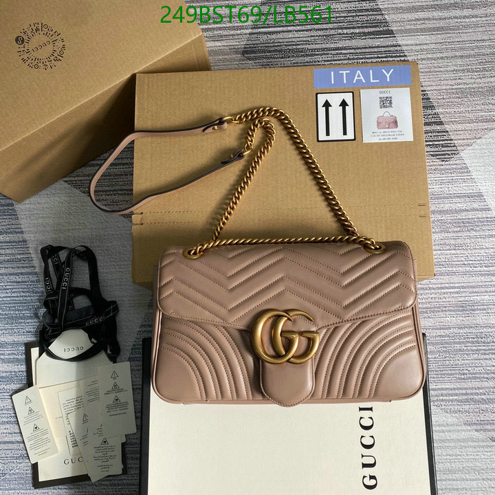 Gucci Bag-(Mirror)-Marmont,Code: LB561,$: 249USD