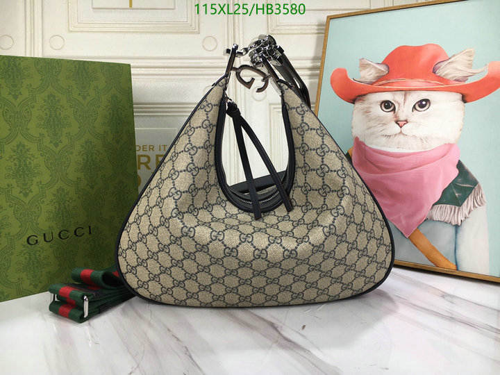 Gucci Bag-(4A)-Diagonal-,Code: HB3580,$: 115USD