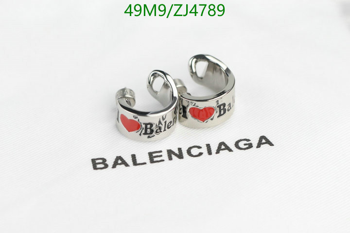 Jewelry-Balenciaga, Code: ZJ4789,$: 49USD