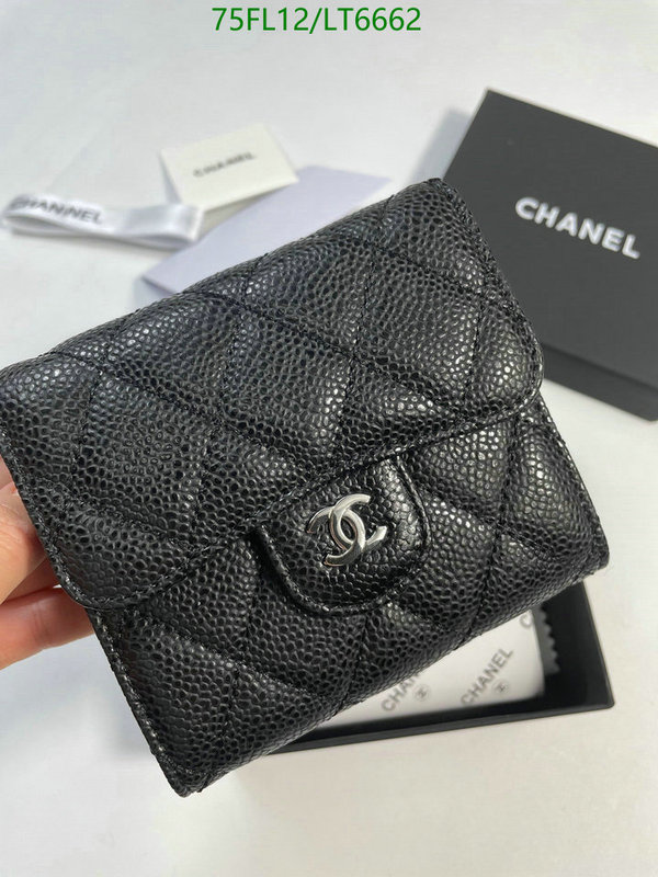 Chanel Bags ( 4A )-Wallet-,Code: LT6662,$: 75USD