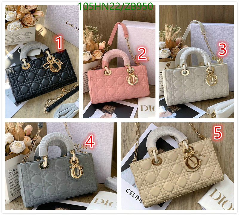 Dior Bags-(4A)-Lady-,Code: ZB950,$: 105USD