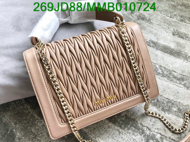 Miu Miu Bag-(Mirror)-Diagonal-,Code: MMB010724,$: 269USD