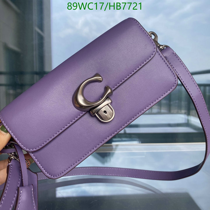 Coach Bag-(4A)-Diagonal-,Code: HB7721,$: 89USD