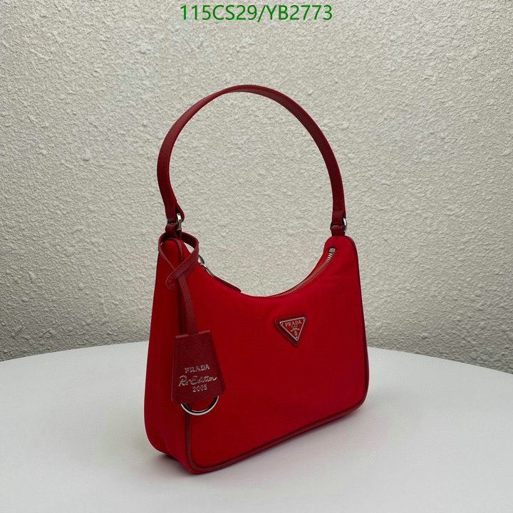 Prada Bag-(Mirror)-Re-Edition 2000,Code: YB2773,$: 115USD