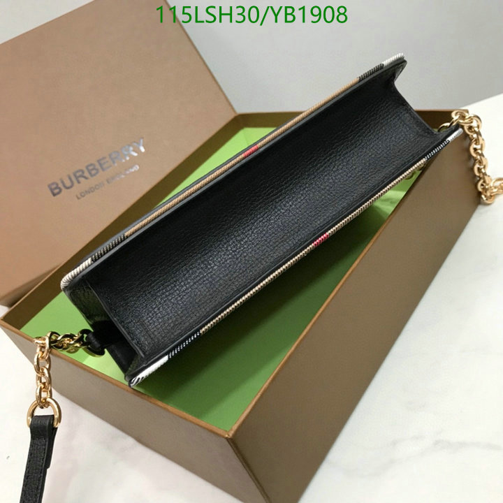 Burberry Bag-(Mirror)-Diagonal-,Code: YB1908,$: 115USD