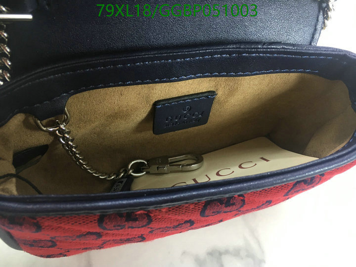 Gucci Bag-(4A)-Marmont,Code: GGBP051003,$: 79USD