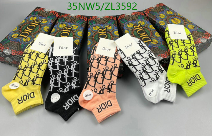 Sock-Dior,Code: ZL3592,$: 35USD