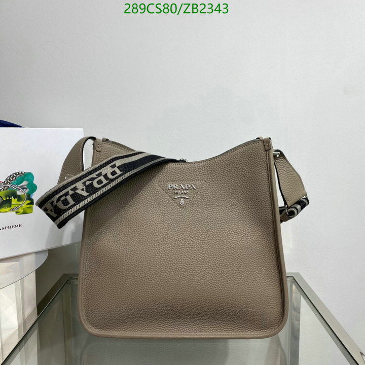 Prada Bag-(Mirror)-Diagonal-,Code: ZB2343,$: 289USD