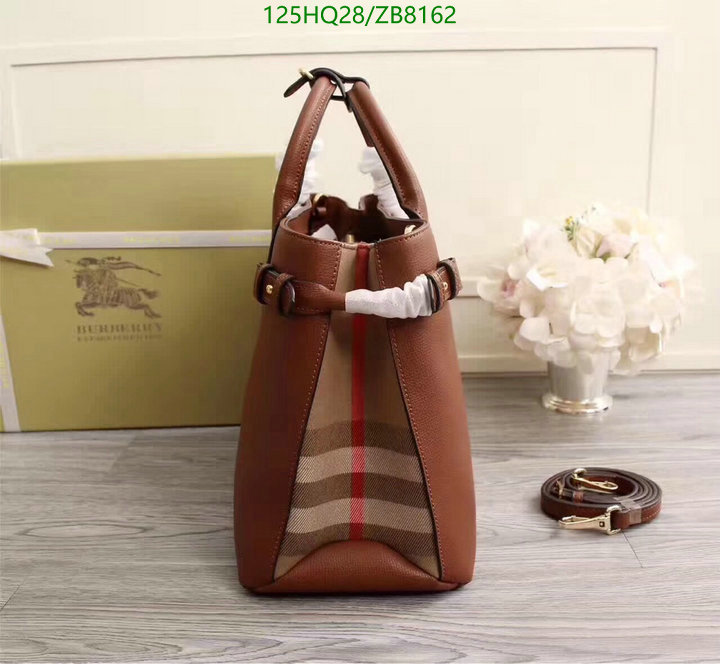 Burberry Bag-(4A)-Handbag-,Code: ZB8162,$: 125USD