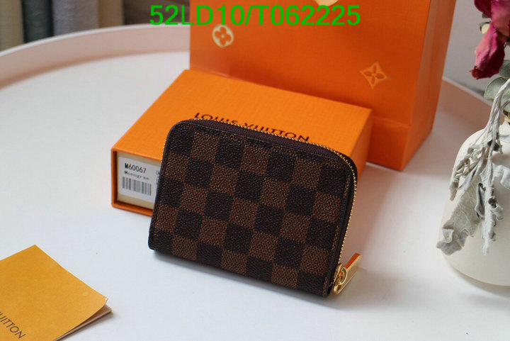 LV Bags-(Mirror)-Wallet-,Code: T062225,$: 52USD