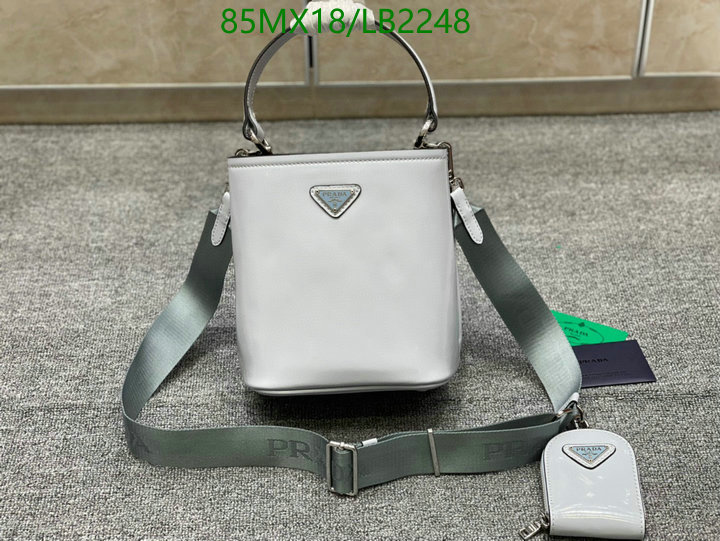 Prada Bag-(4A)-Diagonal-,Code: LB2248,$: 85USD