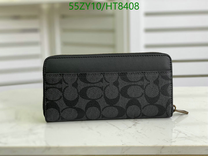 Coach Bag-(4A)-Wallet-,Code: HT8408,$: 55USD