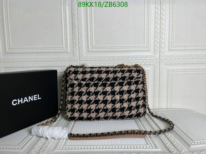 Chanel Bags ( 4A )-Diagonal-,Code: ZB6308,$: 89USD