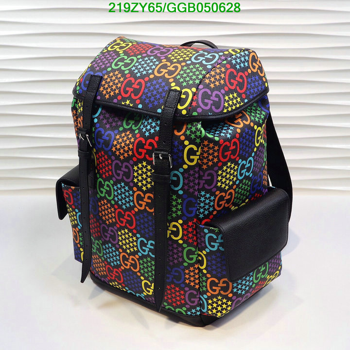 Gucci Bag-(Mirror)-Backpack-,Code: GGB050628,$: 219USD