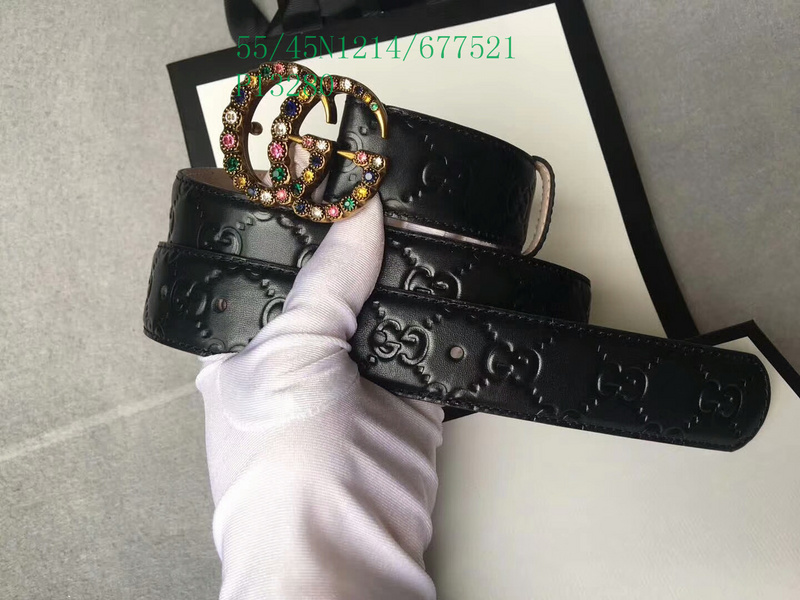 Belts-Gucci, Code： GGP010414,$: 55USD