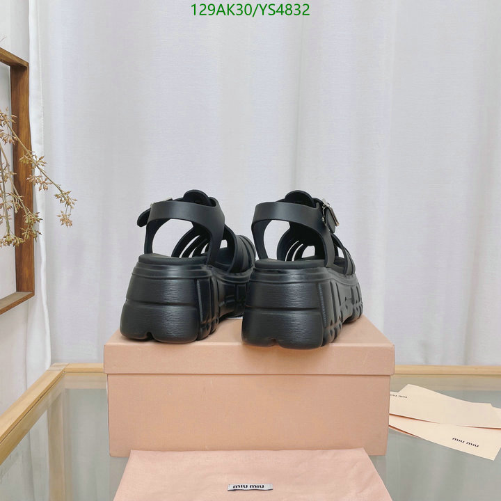 Women Shoes-Miu Miu, Code: YS4832,$: 129USD