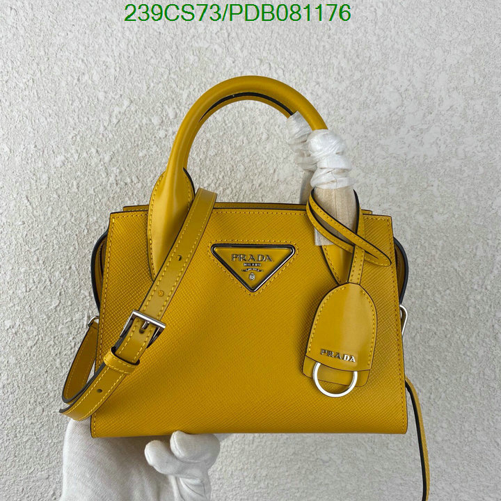 Prada Bag-(Mirror)-Handbag-,Code:PDB081176,$:239USD