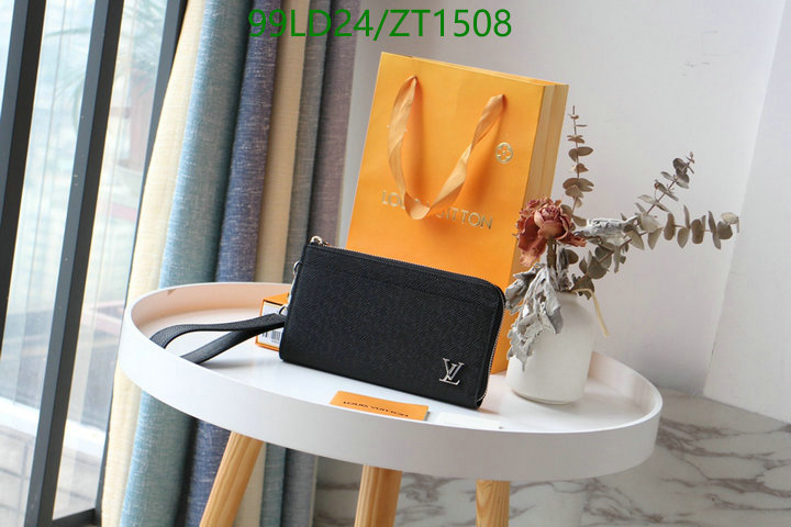 LV Bags-(Mirror)-Wallet-,Code: ZT1508,$: 99USD