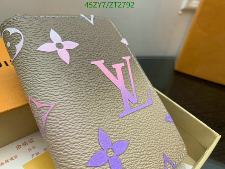 LV Bags-(4A)-Wallet-,Code: ZT2792,$: 45USD