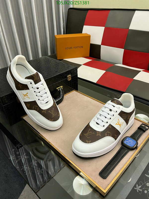 Men shoes-LV, Code: ZS1381,$: 105USD