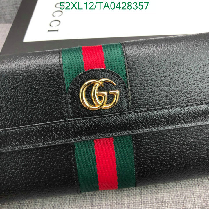 Gucci Bag-(4A)-Wallet-,Code:TA0428357,$: 52USD