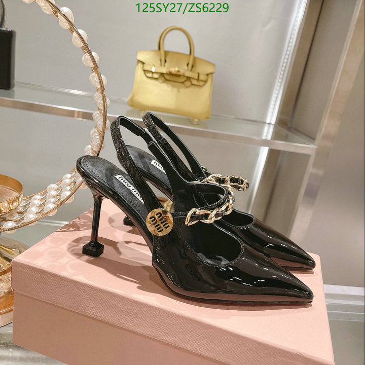 Women Shoes-Miu Miu, Code: ZS6229,$: 125USD