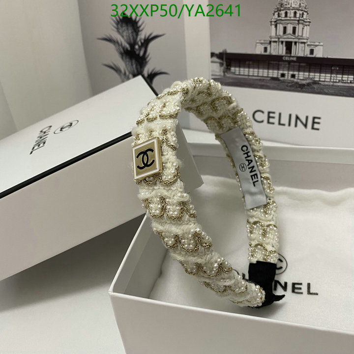 Headband-Chanel, Code: YA2641,$: 32USD