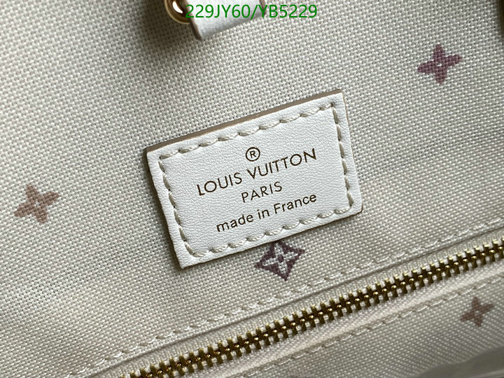 LV Bags-(Mirror)-Handbag-,Code: YB5229,$: 229USD