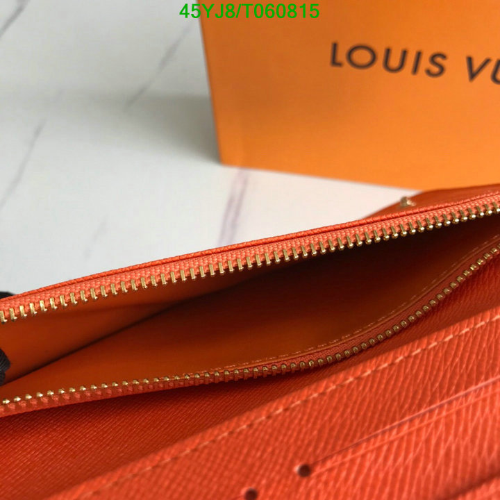 LV Bags-(4A)-Wallet-,Code: T060815,$: 42USD