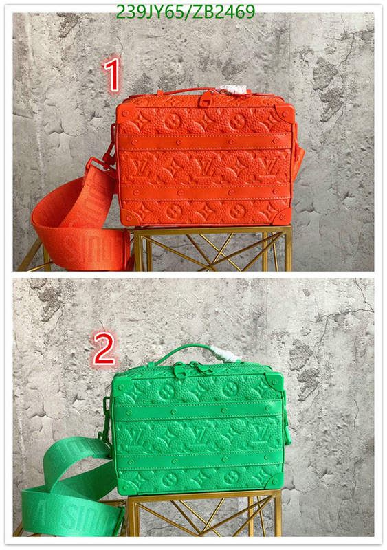 LV Bags-(Mirror)-Petite Malle-,Code: ZB2469,$: 239USD