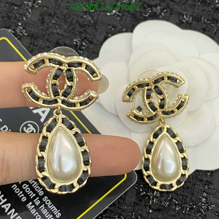 Jewelry-Chanel,Code: ZJ667,$: 42USD