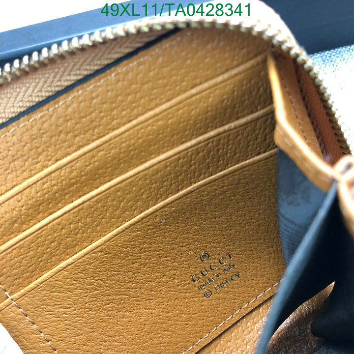 Gucci Bag-(4A)-Wallet-,Code:TA0428341,$: 49USD