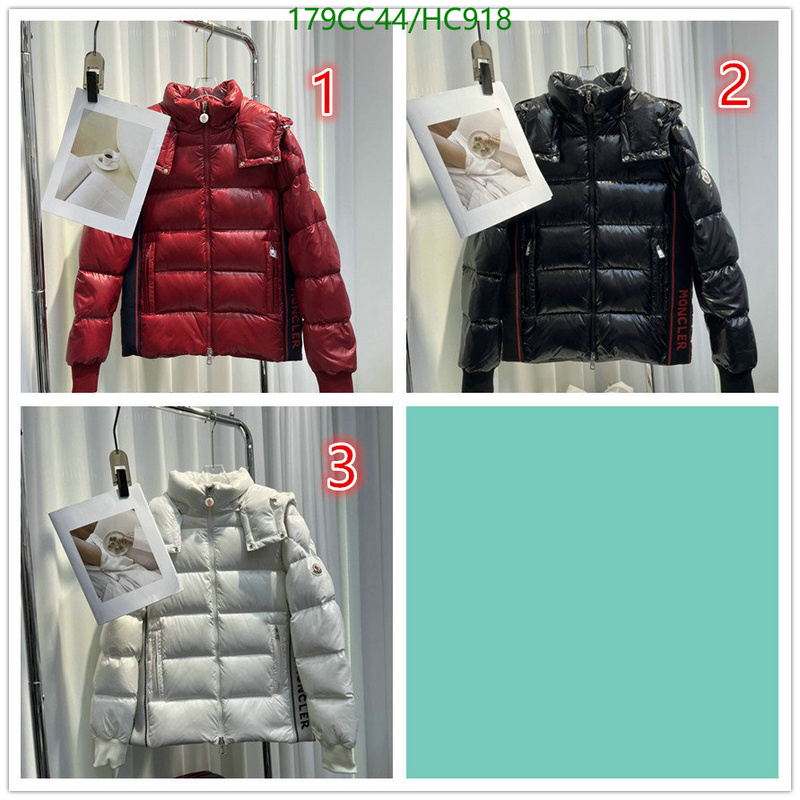 Down jacket Women-Moncler, Code: HC918,$: 179USD