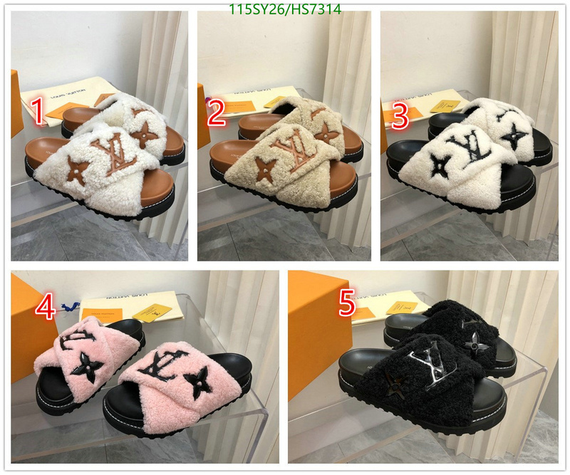 Women Shoes-LV, Code: HS7314,$: 115USD