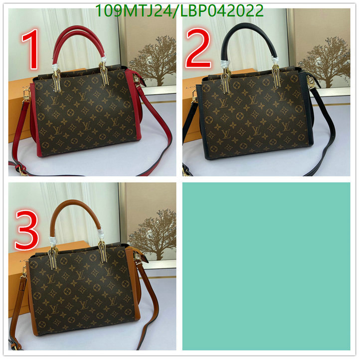 LV Bags-(4A)-Handbag Collection-,Code: LBP042022,$: 109USD