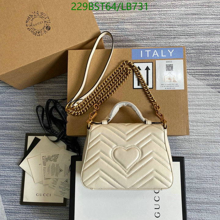 Gucci Bag-(Mirror)-Marmont,Code: LB731,$: 229USD