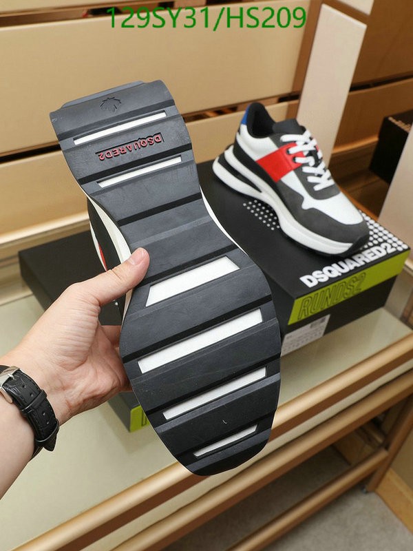 Men shoes-DSQUARED2, Code: HS209,$: 129USD