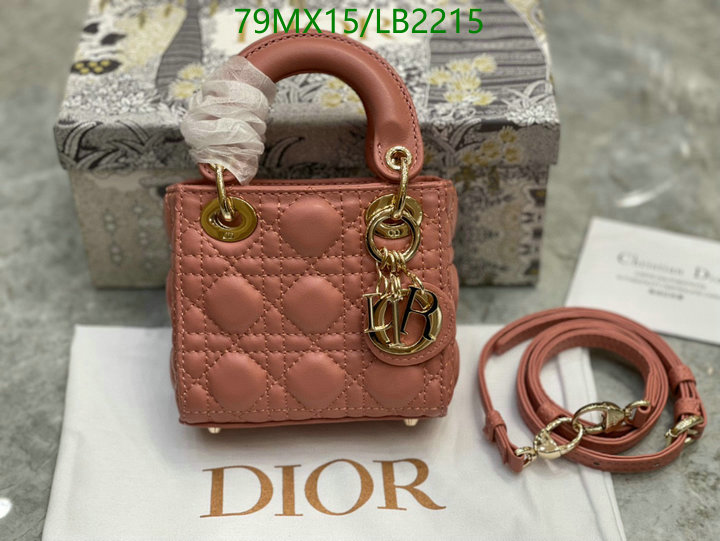 Dior Bags-(4A)-Lady-,Code: LB2215,$: 79USD