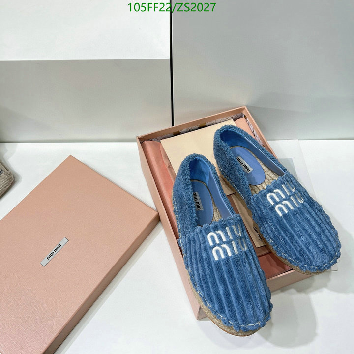 Women Shoes-Miu Miu, Code: ZS2027,$: 105USD