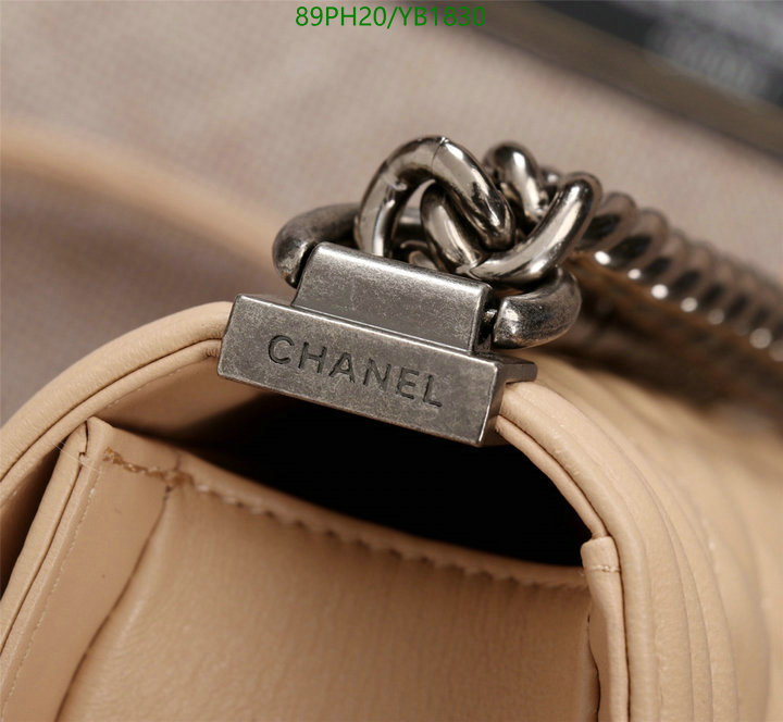 Chanel Bags ( 4A )-Le Boy,Code: YB1830,$: 89USD