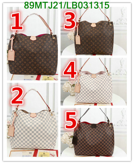 LV Bags-(4A)-Handbag Collection-,Code: LB031315,$: 89USD