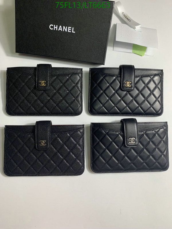 Chanel Bags ( 4A )-Wallet-,Code: LT6663,$: 75USD